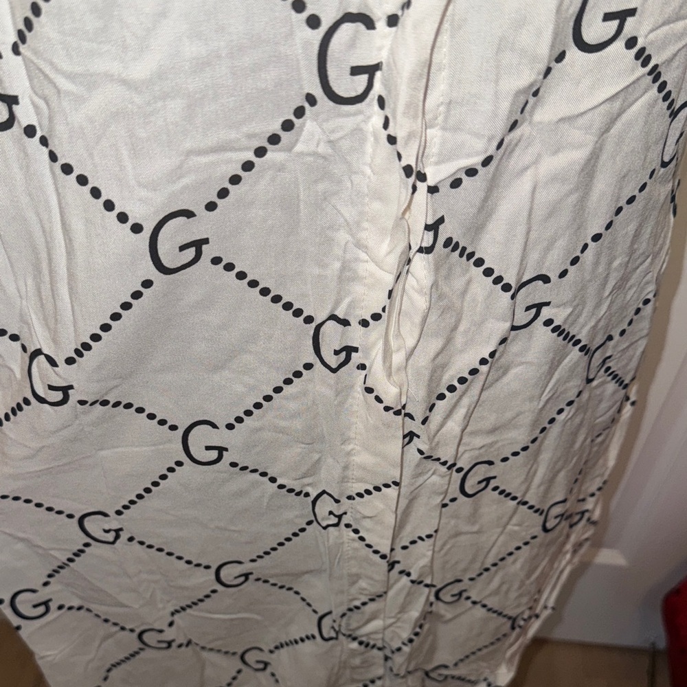 Long Sleeve blouse with Black Logo Design - Picture 3 of 16